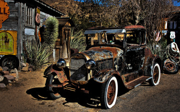 Картинка i`m still beautiful разное развалины руины металлолом авто старый