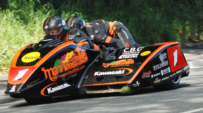 Обои картинки фото dave, moleynoix, appledean, спорт, мотокросс, гонщики, с, коляской, мотоцикл, трасса