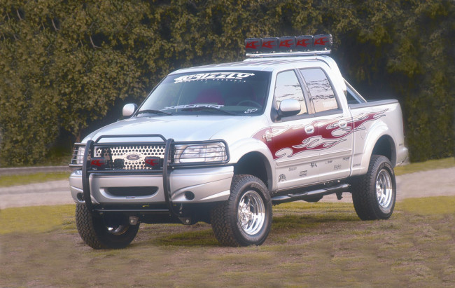 Обои картинки фото автомобили, custom, pick, up, ford