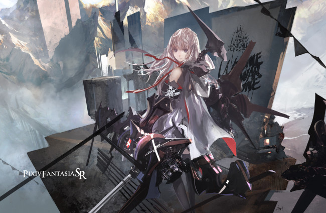 Обои картинки фото аниме, pixiv, fantasia