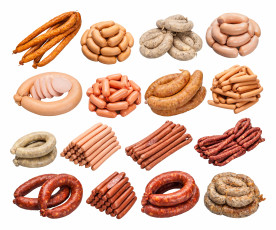 Картинка еда колбасные изделия мясо