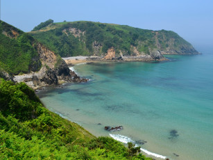 Картинка испания кантабрия природа побережье море