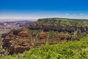 Картинка grand canyon national park arizona природа горы лес