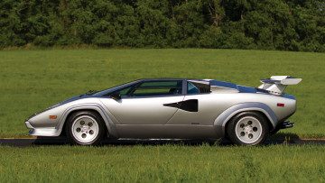 обоя lamborghini, countach, автомобили, италия, спортивные, automobili, s, p, a