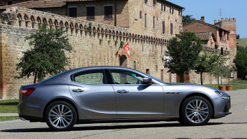 Картинка maserati ghibli автомобили италия элитные эксклюзивные s p a