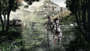 Картинка point blank видео игры девушка оружие горы автомобиль