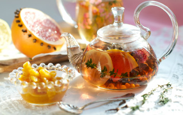 Картинка еда напитки Чай фруктовый чай