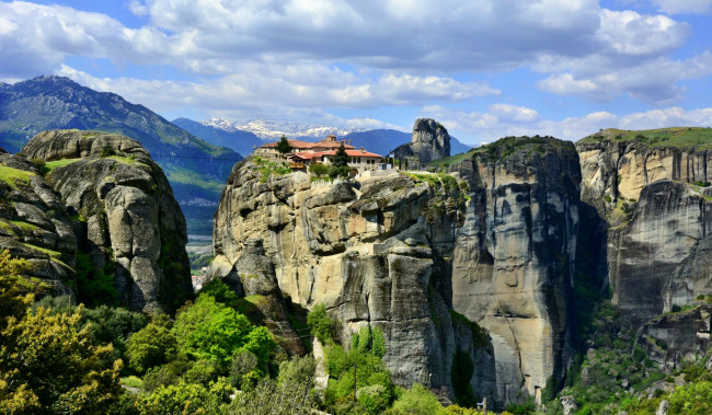 Обои картинки фото природа, горы, скалы, леса