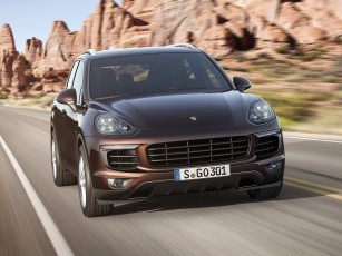 Картинка автомобили porsche cayenne diesel 958 2014г