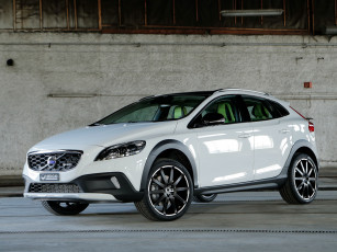 Картинка автомобили volvo r-design v40 светлый 2014г sportiv heico