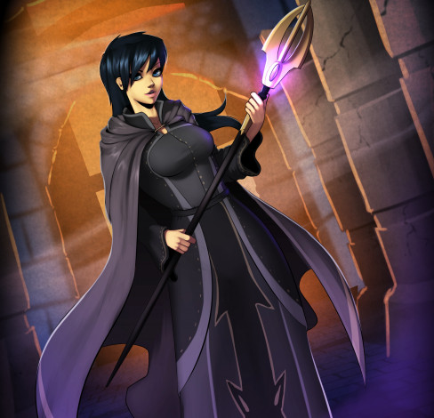 Обои картинки фото рисованные, - другое, взгляд, девушка