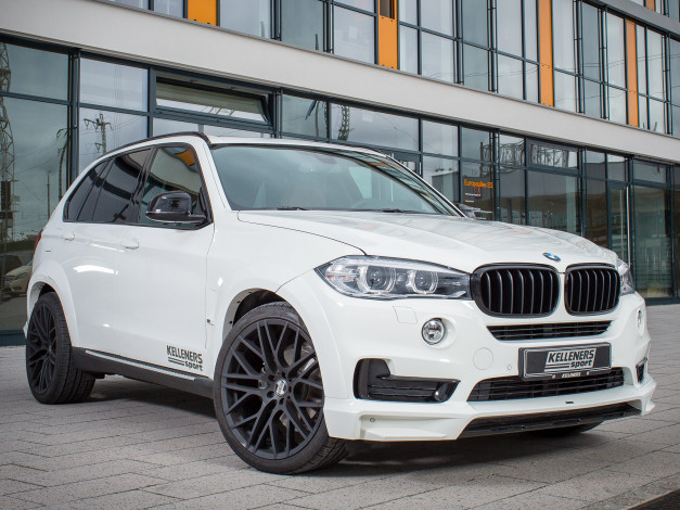 Обои картинки фото автомобили, bmw, kelleners, sport, x5, f15, 2014г, светлый