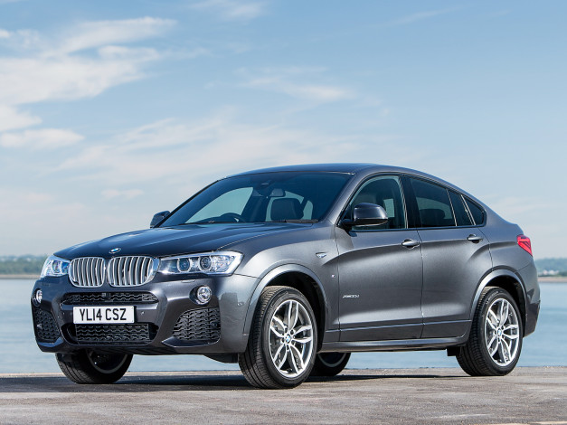 Обои картинки фото автомобили, bmw, uk-spec, package, sports, x4, xdrive30d, m, 2014г, f26