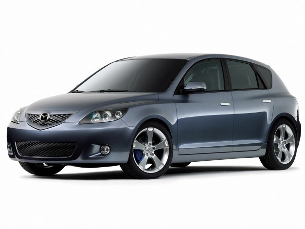 Обои картинки фото автомобили, mazda, mx, sportif, concept, bk, темный