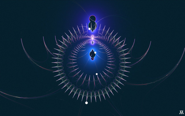 Обои картинки фото 3д графика, фракталы , fractal, цвета, фон, узор