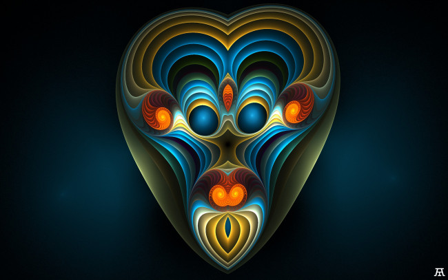 Обои картинки фото 3д графика, фракталы , fractal, фон, узор, цвета