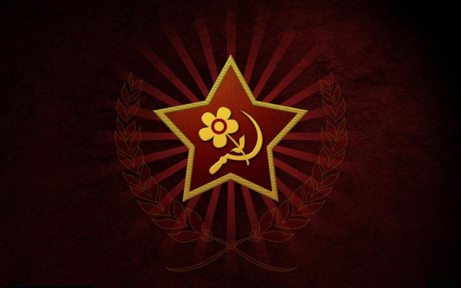 Обои картинки фото векторная графика, другое, звезда, цветок