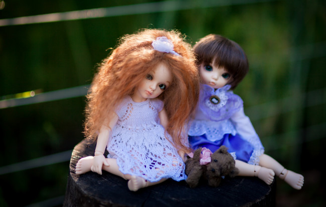 Обои картинки фото разное, игрушки, куклы