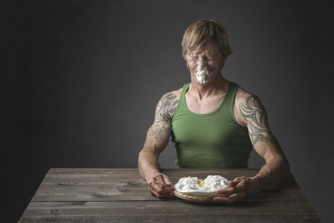 Обои картинки фото юмор и приколы, торт