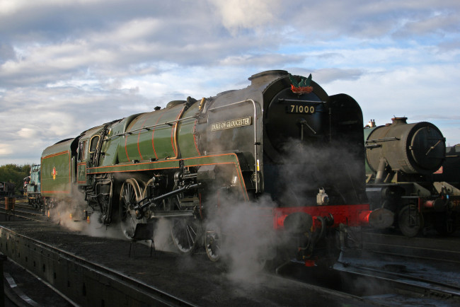 Обои картинки фото техника, паровозы, железная, дорога, рельсы, паровоз