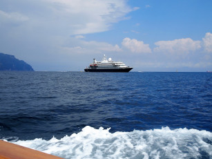 Картинка италия корабли лайнеры моря амалфи