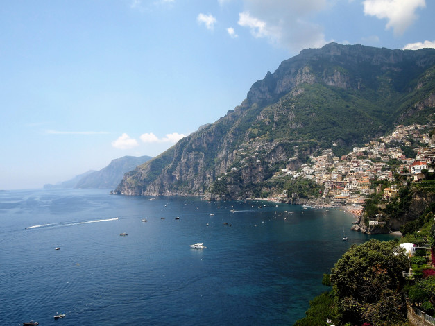 Обои картинки фото италия, города, - пейзажи, позитано