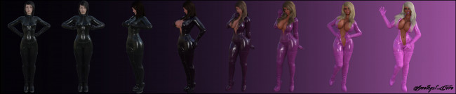 Обои картинки фото 3д графика, люди , people, фон, взгляд, девушка