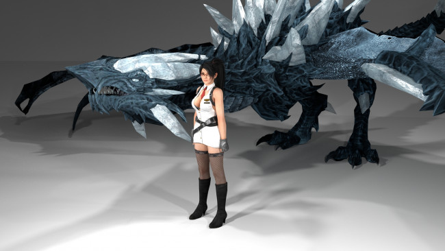 Обои картинки фото 3д графика, аниме , anime, фон, взгляд, девушка