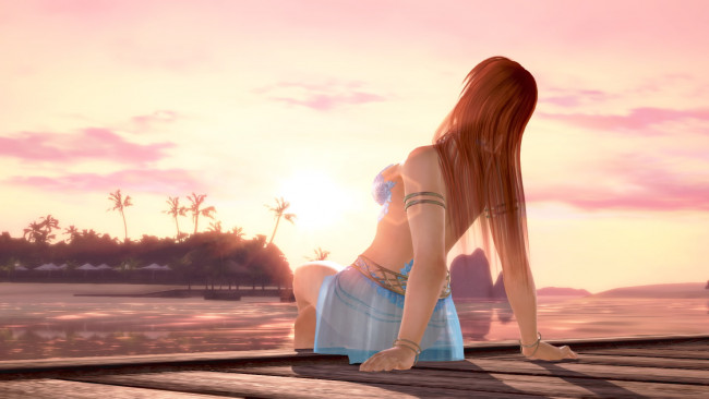 Обои картинки фото 3д графика, люди , people, взгляд, девушка, фон