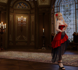 Картинка 3д+графика люди+ people девушка взгляд фон