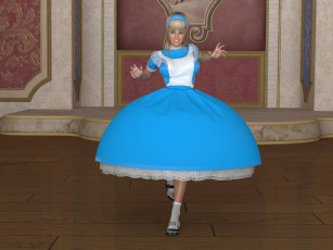 Картинка 3д+графика люди+ people девушка взгляд фон