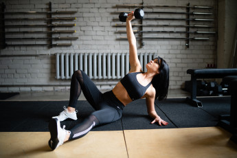 Картинка спорт фитнес фон взгляд девушка