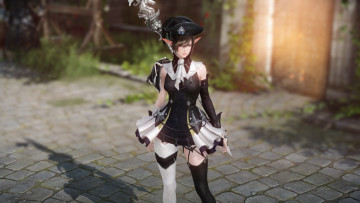 Картинка 3д+графика эльфы+ elves эльфийка фон взгляд