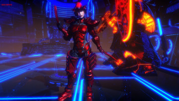 Картинка 3д+графика фантазия+ fantasy девушка взгляд фон