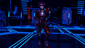 Картинка 3д+графика фантазия+ fantasy девушка взгляд фон