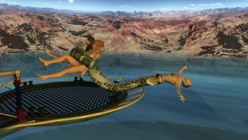 Картинка 3д+графика фантазия+ fantasy девушки взгляд фон