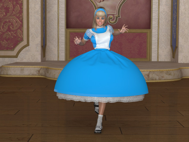 Обои картинки фото 3д графика, люди , people, девушка, взгляд, фон