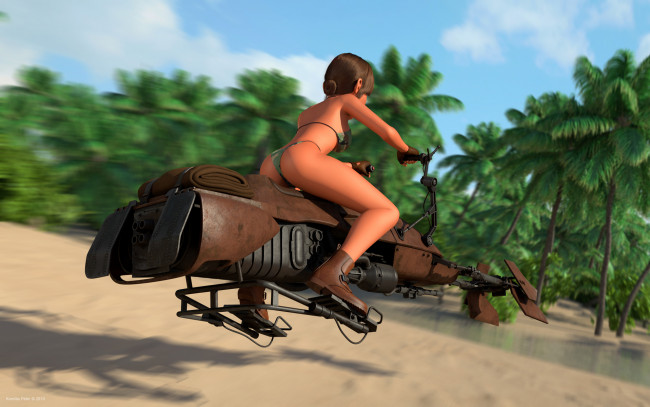 Обои картинки фото 3д графика, мультфильмы и в игры, фон, девушка, взгляд