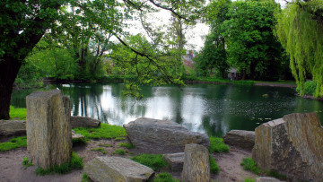 Картинка park+oliwski gdansk poland природа парк park oliwski