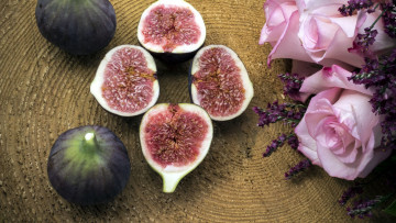 Картинка еда инжир розы фиги