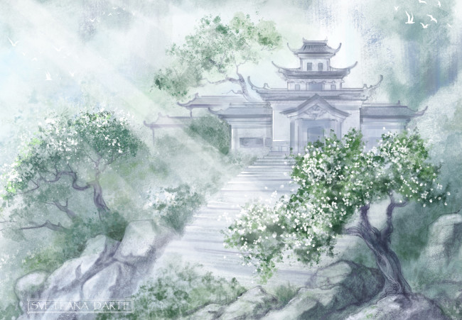 Обои картинки фото рисованное, кино,  мультфильмы, the, untamed, неукротимый, повелитель, чэньцин, мосян, тунсю, mo, dao, zu, shi, магистр, дьявольского, культа