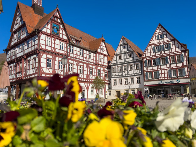 Обои картинки фото bad urach, germany, города, - здания,  дома, bad, urach