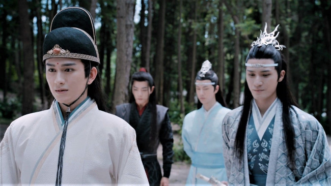 Обои картинки фото кино фильмы, the untamed, лань, сичэнь, цзинь, гуанъяо, вэй, усянь, ванцзи