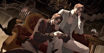 Картинка аниме mo+dao+zu+shi парни вампиры