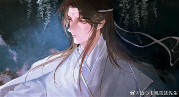 Картинка аниме mo+dao+zu+shi лань ванцзи