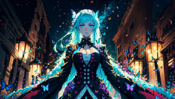 Картинка аниме магия +колдовство +halloween нейросети графика нейроарт ai art нейронные сети рисунки нейро искусство