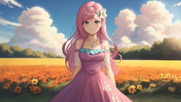 Картинка аниме пейзажи +природа нейросети графика нейроарт ai art нейронные сети рисунки нейро искусство