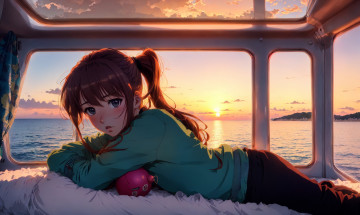 Картинка аниме unknown +другое+ нейросети графика нейроарт ai art нейронные сети рисунки нейро искусство