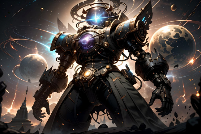 Обои картинки фото фэнтези, роботы,  киборги,  механизмы, нейросети, графика, нейроарт, ai, art, нейронные, сети, рисунки, нейро, искусство