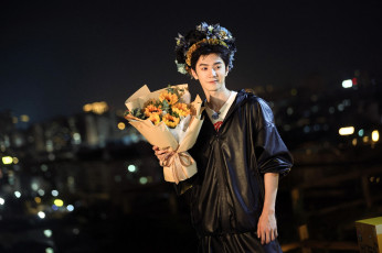 Картинка chen+zhe+yuan мужчины -unsort актер куртка венок букет